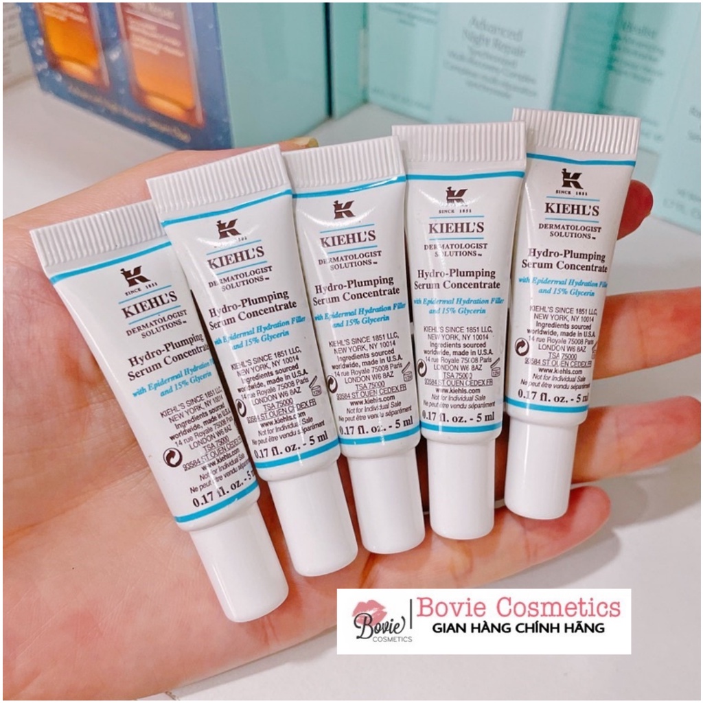 Tinh chất Cấp Nước KIEHL'S Hydro Plumping Re-Texturizing Concentrate Serum Kiehls (3ml - 5ml)