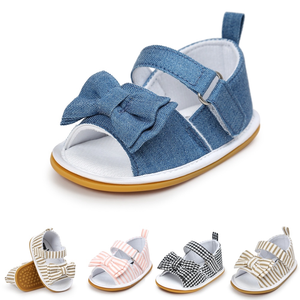 Giày Sandal đơn giản cho bé sơ sinh tập đi