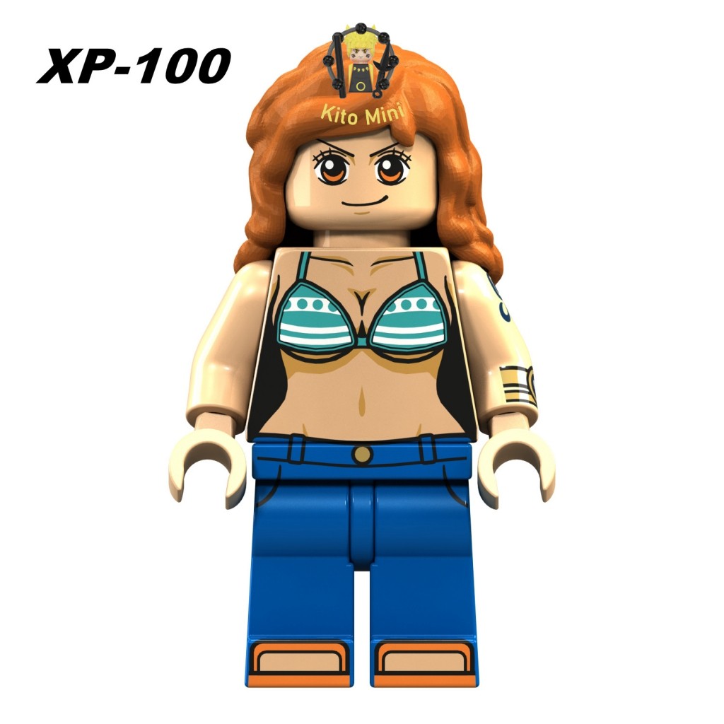 Mô Hình Minifigures Lắp Ráp Nhân Vật Hoạt Hình Truyện Tranh One Piece Sanji Chopper KT1013