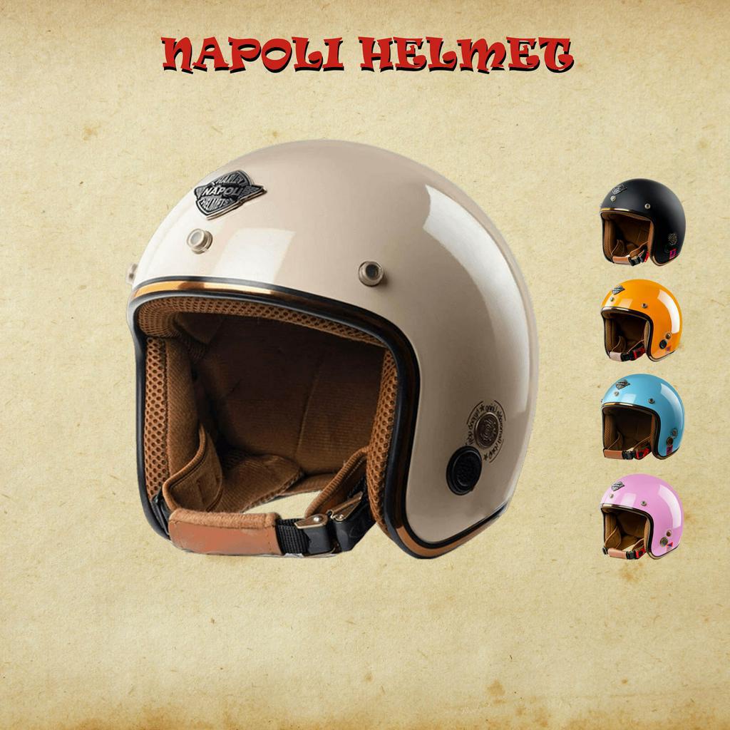 Mũ bảo hiểm 3/4 đầu Napoli SH1 cao cấp
