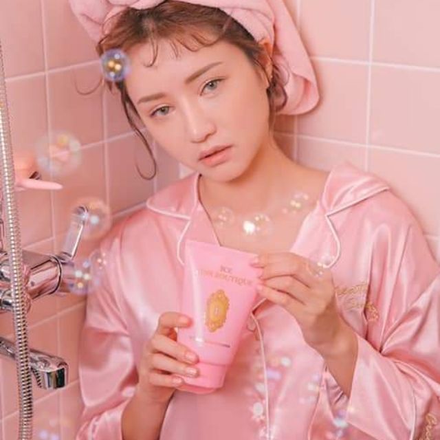 3CE PINK BOUTIQUE BUBBLE FOAM CLEANSER 160ML