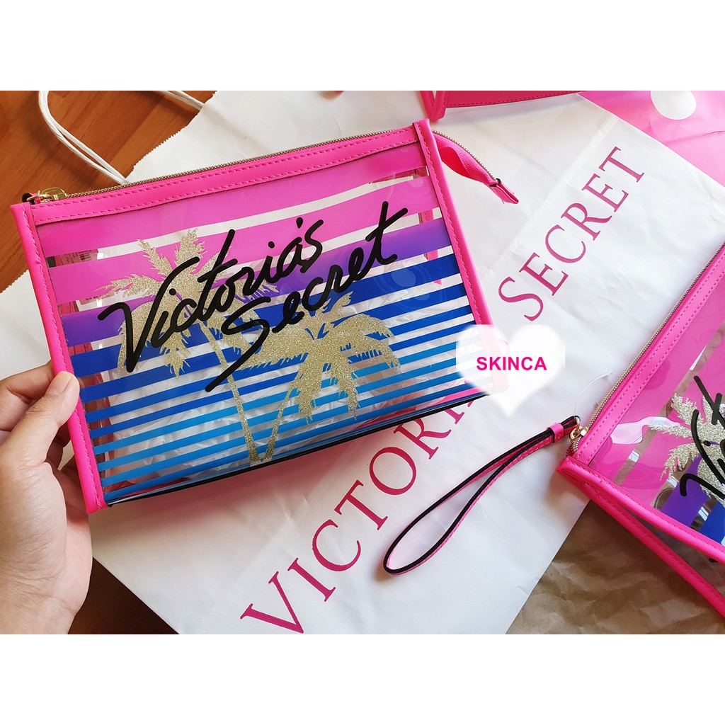 Ví trong suốt Victoria's Secret Graphic Tease Bikini Bag