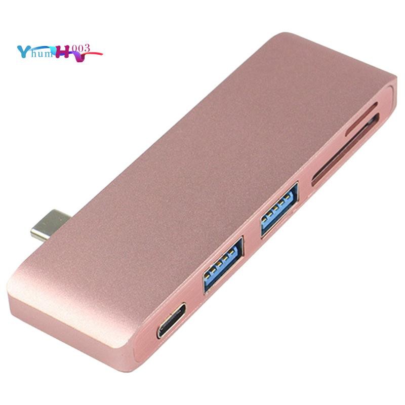 Bộ Chia 3 Cổng Usb C Hub 3.0 Pd Thunderbolt Cho Macbook New Pro Air 12 13 15 16 2020 2019 A2141