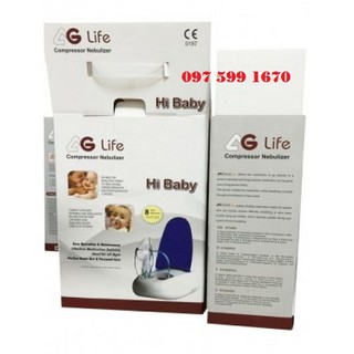 Máy xông, hút mũi 2 in 1 AG Life Hi Baby ( tặng 1 đầu hút silicon mềm)