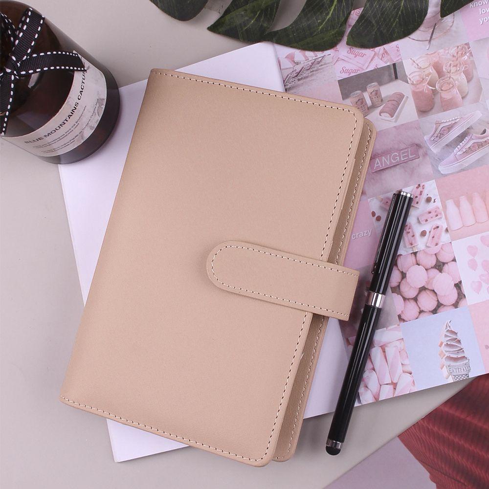 Sổ Tay Bìa Da PU Nhiều Lớp Khổ A5/A6 Tiện Dụng