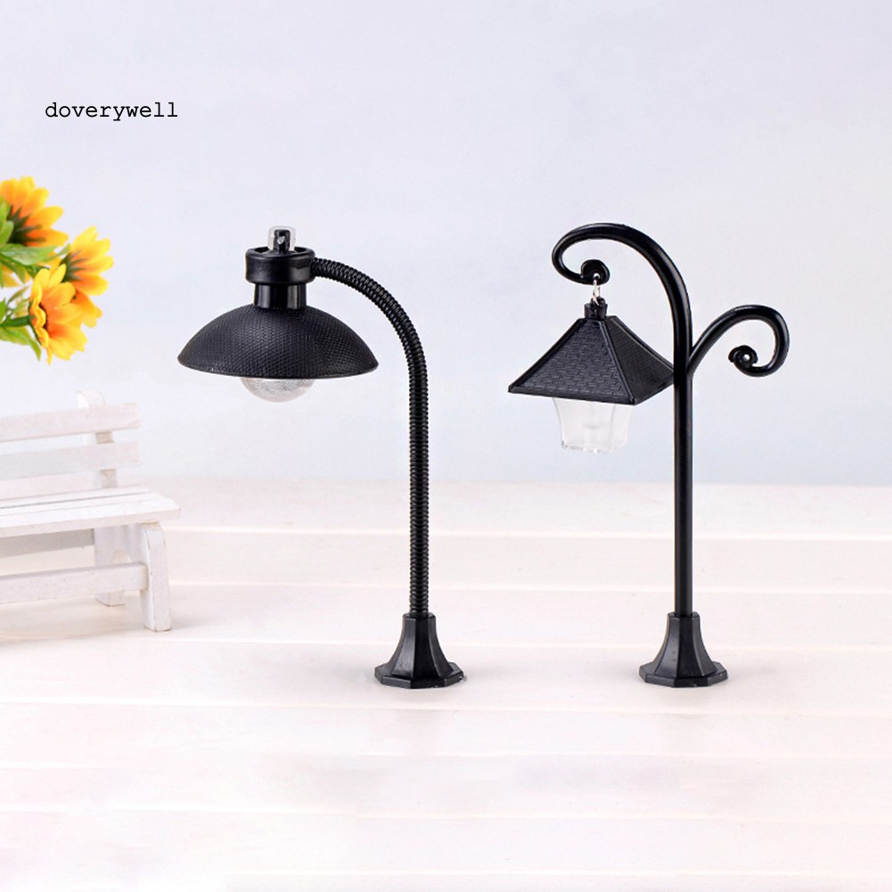❀Áo Thun In Hình Độc Đáo Cá Tính❀1 Mô Hình Đèn Đường Mini Bằng Nhựa Resin Sáng Tạo Trang Trí Tiểu Cảnh /