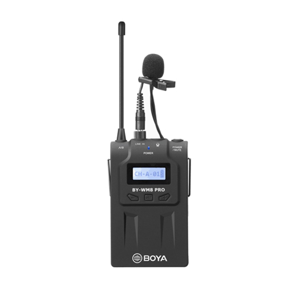 Boya BY-WM8 Pro-K1 Micro thu âm cài áo không dây dùng cho máy ảnh, máy quay (FB101)