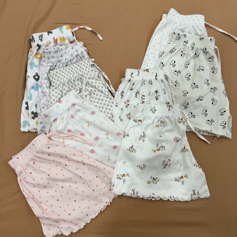 Quần Đùi Ngủ, Quần Ngủ Nữ Thái Lan Cotton Nhiều Hình