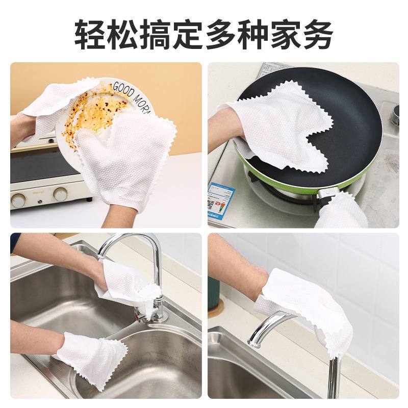 Găng Tay Vải Đa Năng Lau Chùi Cửa Sổ, Điều Hoà, Cửa Kính, Lau Sàn, Lau Bàn Ghế