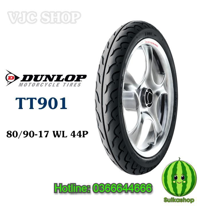 Vỏ xe Dunlop 80/90-17 TT901