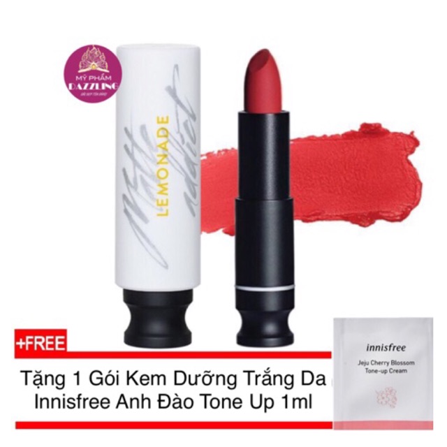 [Chính Hãng] Son Thỏi Lì Mịn, Mềm Môi Lemonade Matte Addict Lipstick | BigBuy360 - bigbuy360.vn