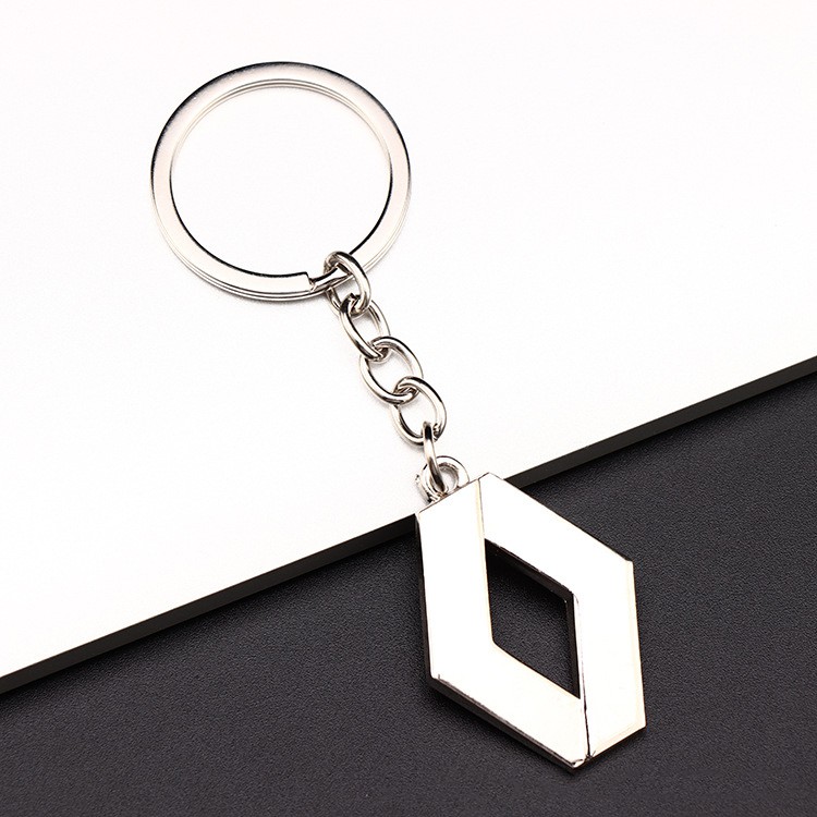 Móc Khóa Keychain Mô Hình Trang Trí Logo Renault Xe Hơi Car