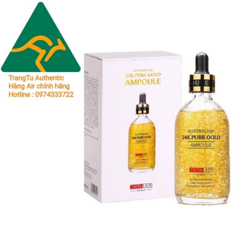 Serum tinh chất vàng 24k Úc Australian 24k Pure Gold Ampoule 100ml