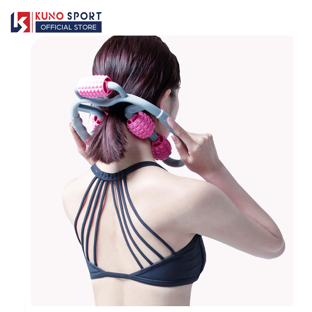Con Lăn Massage Cổ Vai Gáy, Bắp Tay, Bắp Chân KUNO SPORT