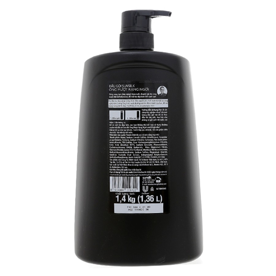 Dầu Gội SUNSILK Đen 1,4 lít