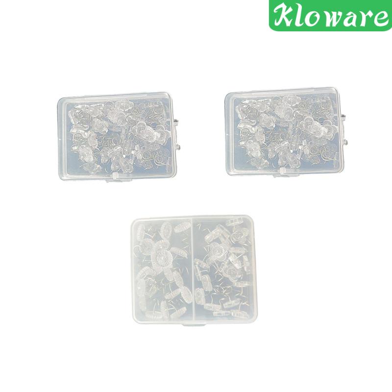 [Kloware] Kẹp Cố Định Đầu Xoắn Trong Suốt Cho Chăn / Chăn / Ga Trải Giường