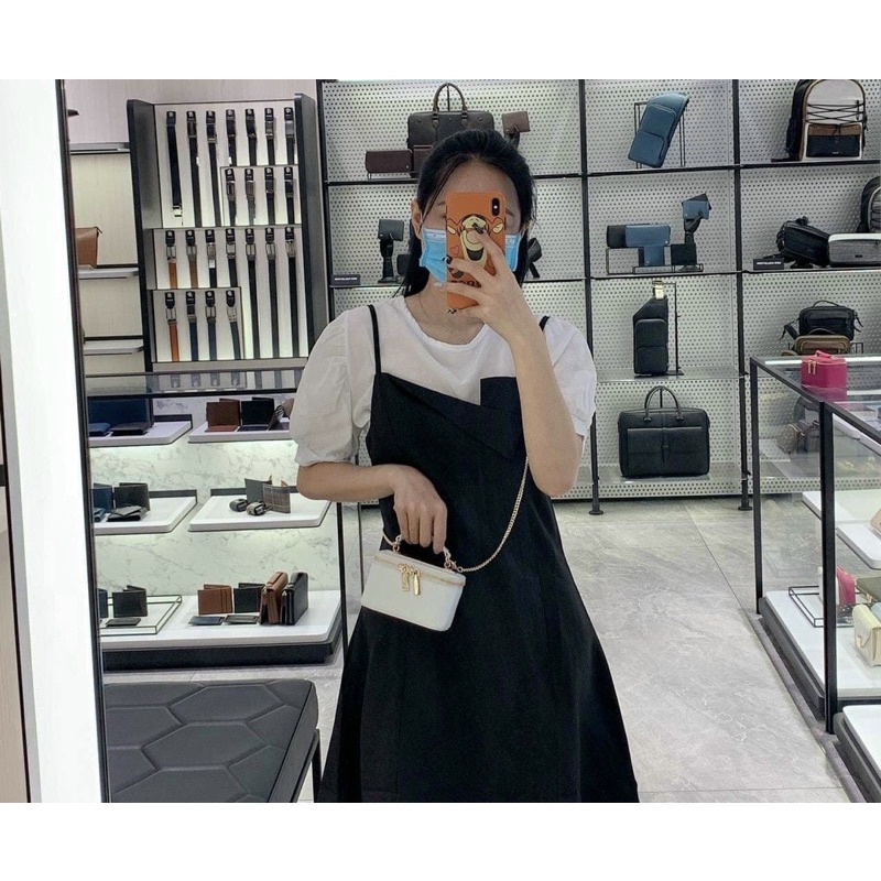 Túi cốp Pedro hộp trống mini ngăn túi rút hàng đẹp