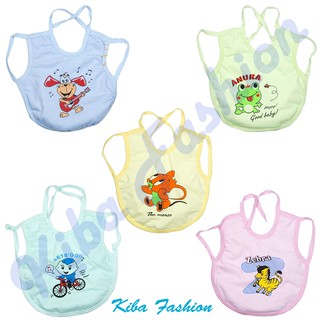 Combo gồm 5 Yếm Ăn Dặm chống thấm cỡ vừa 22x25 cm Có Dây Đeo nách Cho Bé Yêu YVKF