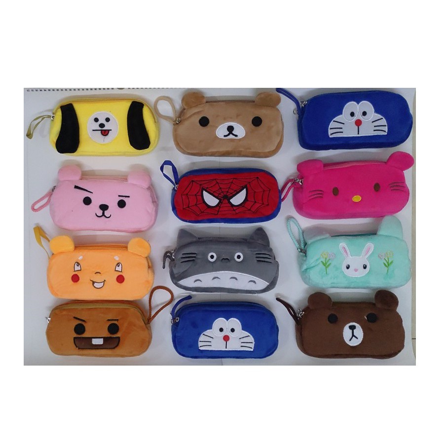 Bóp Viết Nhung 2 Ngăn - Ngang