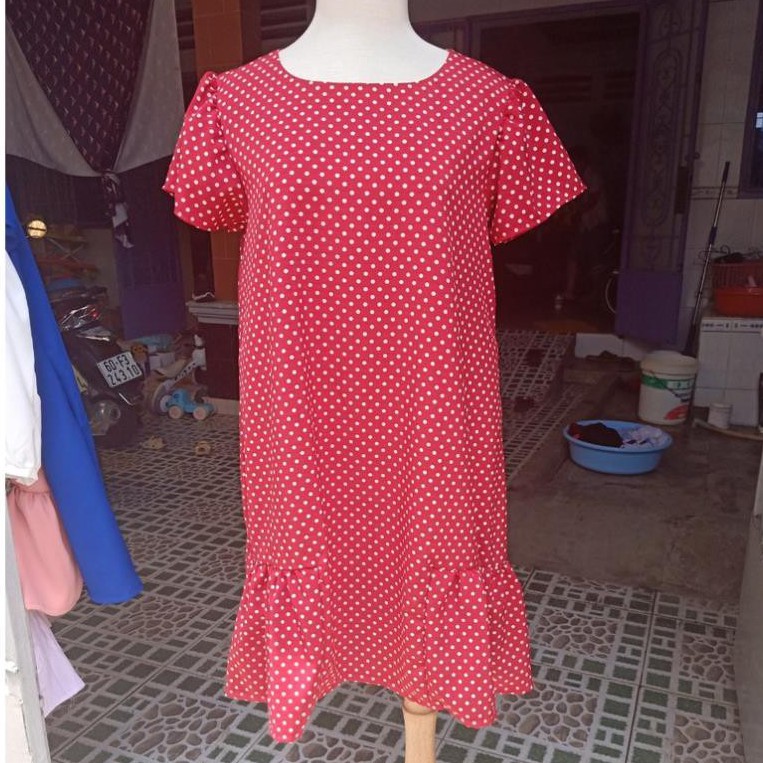 [ Sale ] Đầm bầu thiết kế, váy bầu thời trang thiết kế kiểu dáng nhúng lai, túi siêu to Free size 43~70kg