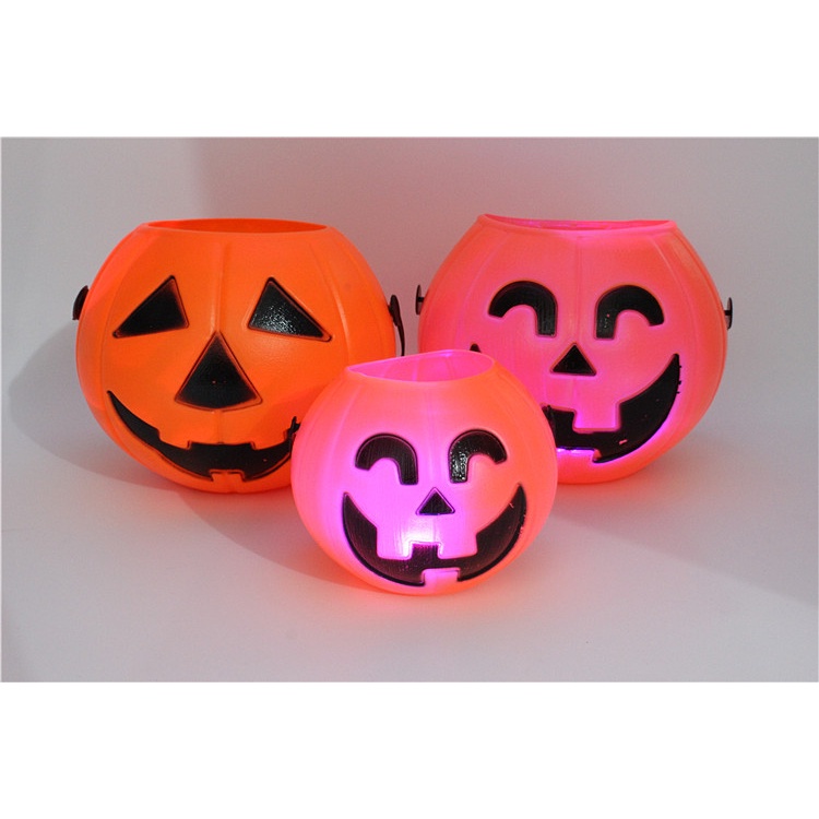 Lồng Đèn 7CM Hình Bí Ngô Trang Trí Halloween