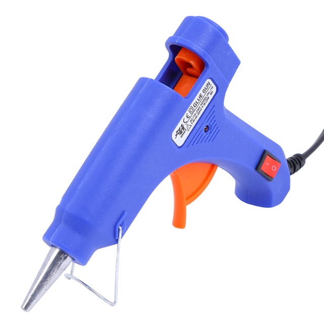 (giao 2h) Súng bắn keo 20w kèm 15 keo nến 20cm