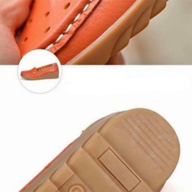 Giầy moka đế cao