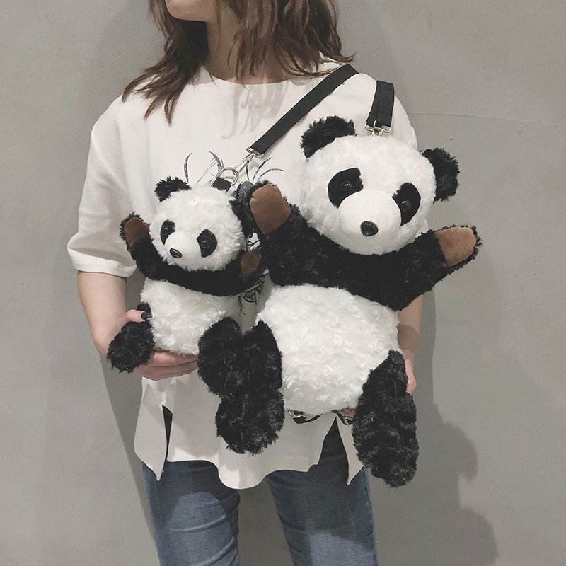 Túi đeo chéo gấu bông gấu trúc panda xinh xắn