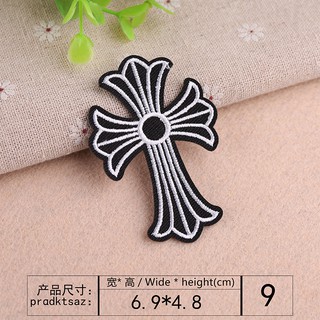 Miếng ủi trang trí quần áo hình thánh giá