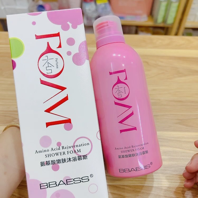 Sữa tắm bọt trắng da  FOAM