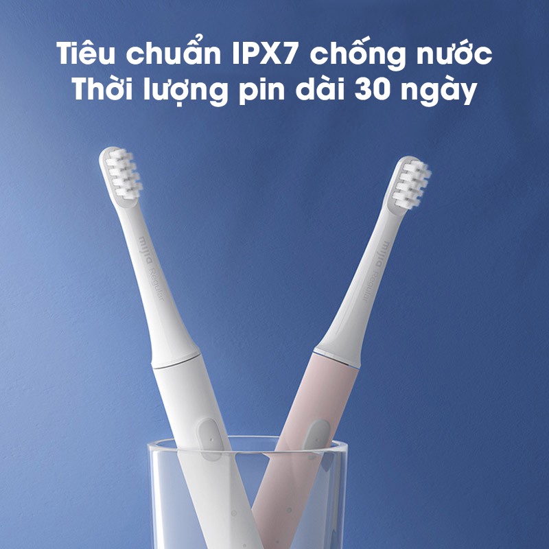 Bàn chải đánh răng điện xiaomi MijiaT100 hàng chính hãng 100%