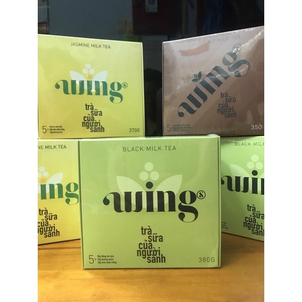 [Sale] Trà Sữa Wings Có Trân Châu Tươi (Hồng Trà/Nhài/Socola)