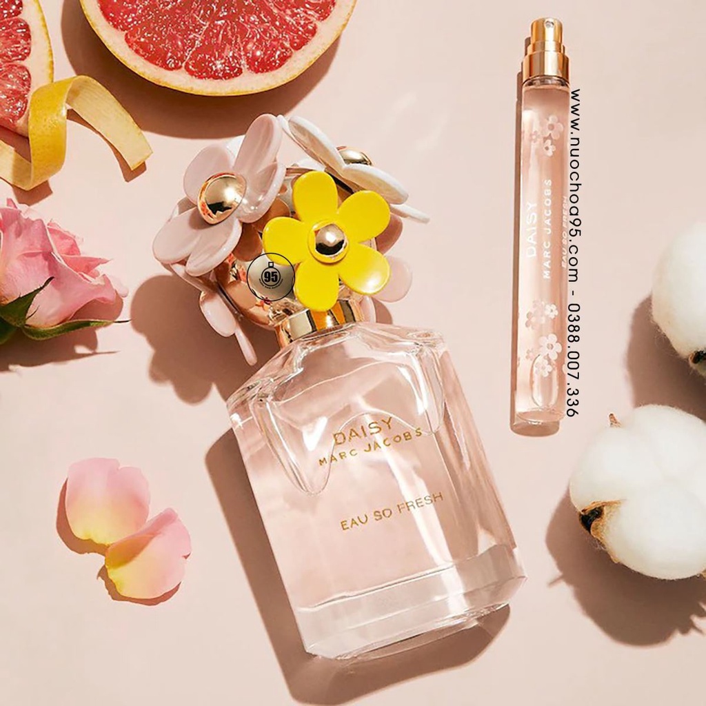 Nước Hoa  💘Chính Hãng💘 Nước hoa Marc Jacobs Daisy Eau So Fresh 5ml/10ml/20ml 🍓HOT🍓