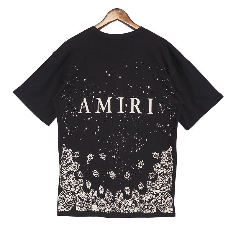 Hàng Bán Chạy Áo Thun Cotton Tay Ngắn Dáng Rộng In Họa Tiết Ngôi Sao Am &amp; ri Unisex