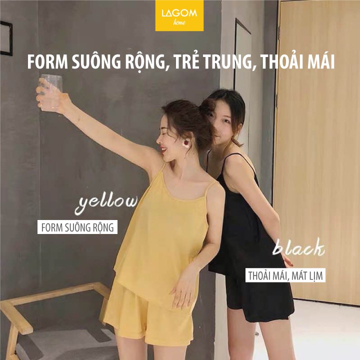 [CAO CẤP] Bộ Ngủ 2 Dây Sexy Lụa Cao Cấp Mát Lịm (Video & Ảnh Thật) | BigBuy360 - bigbuy360.vn