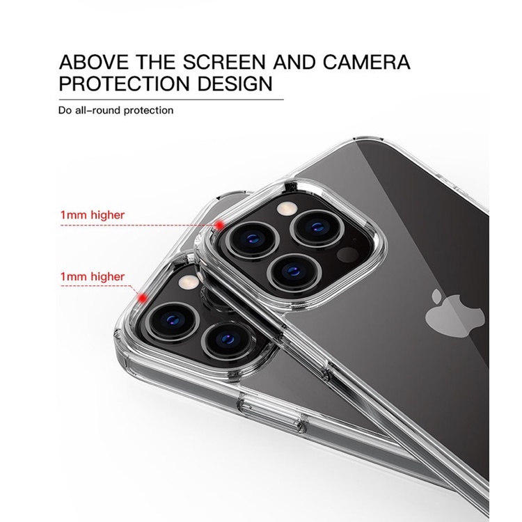 Ốp chống sốc iPhone 15 series, iPhone 14 series - LIKGUS trong suốt