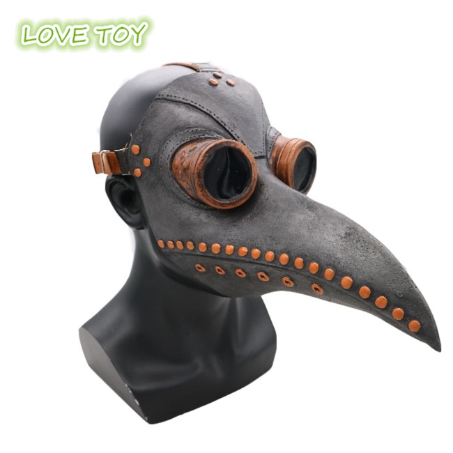 Nkodok Bệnh dịch hạch Bác sĩ Chim Che mặt Mũi Dài Mũi Dài Cosplay Đạo Cụ Cổ Điển Đạo Cụ Trang Phục Halloween