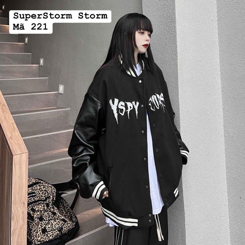 Áo khoác bomber nam nữ 2 lớp giá rẻ