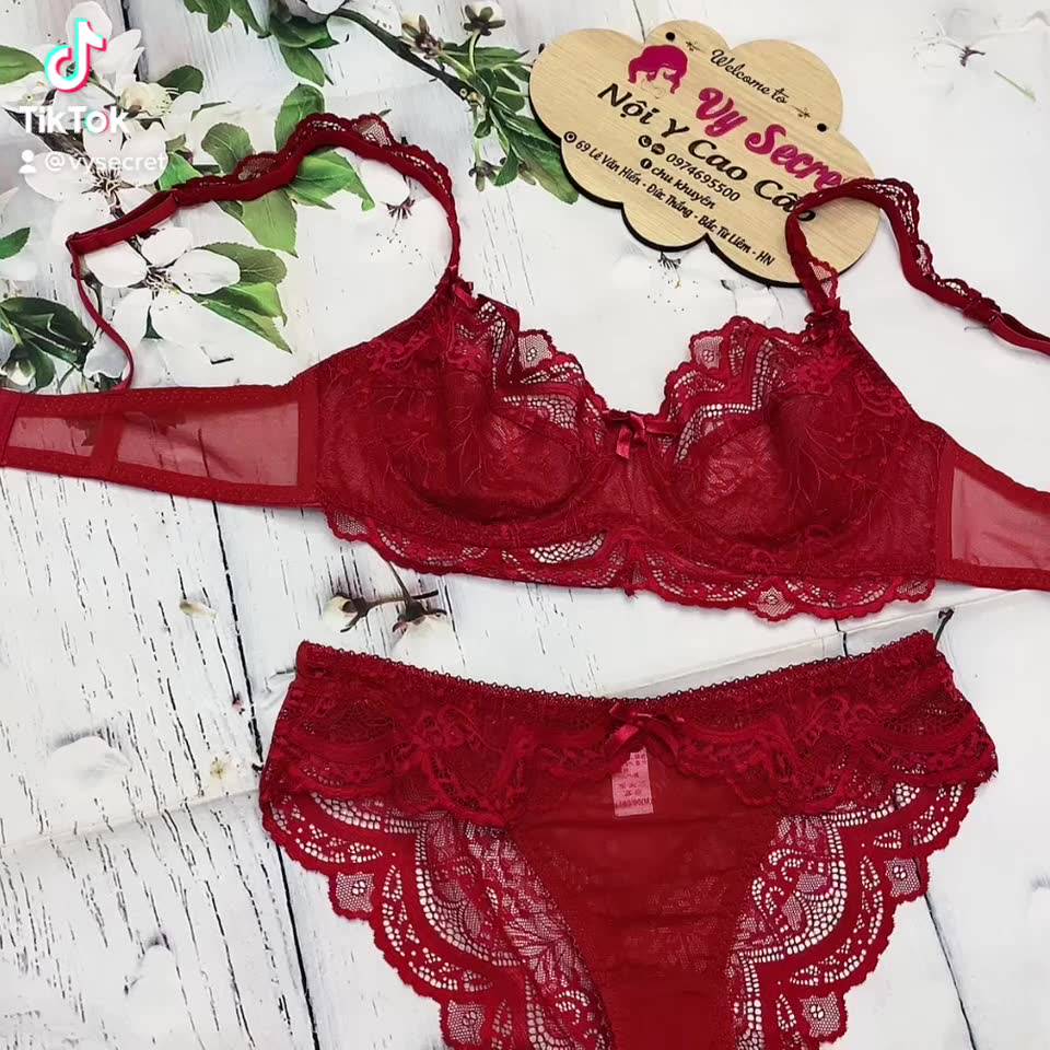 BỘ LÓT ⚡ SIÊU ĐẸP⚡ ⚡ FEESHIP ⚡  Mand ren hoa nhí có gọng ko mút.thoáng mát và phom siêu siêu dẹp. | BigBuy360 - bigbuy360.vn