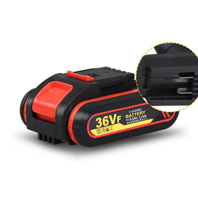 Pin sạc máy khoan 21 - 36v gồm 5 cell Lithium-Ion