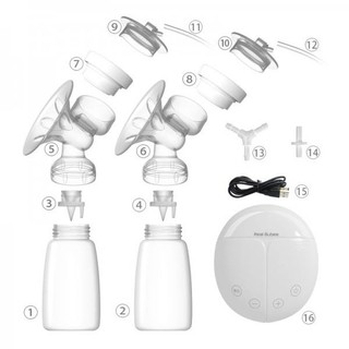 Máy hút sữa điện đôi Real Bubee( có massage)
