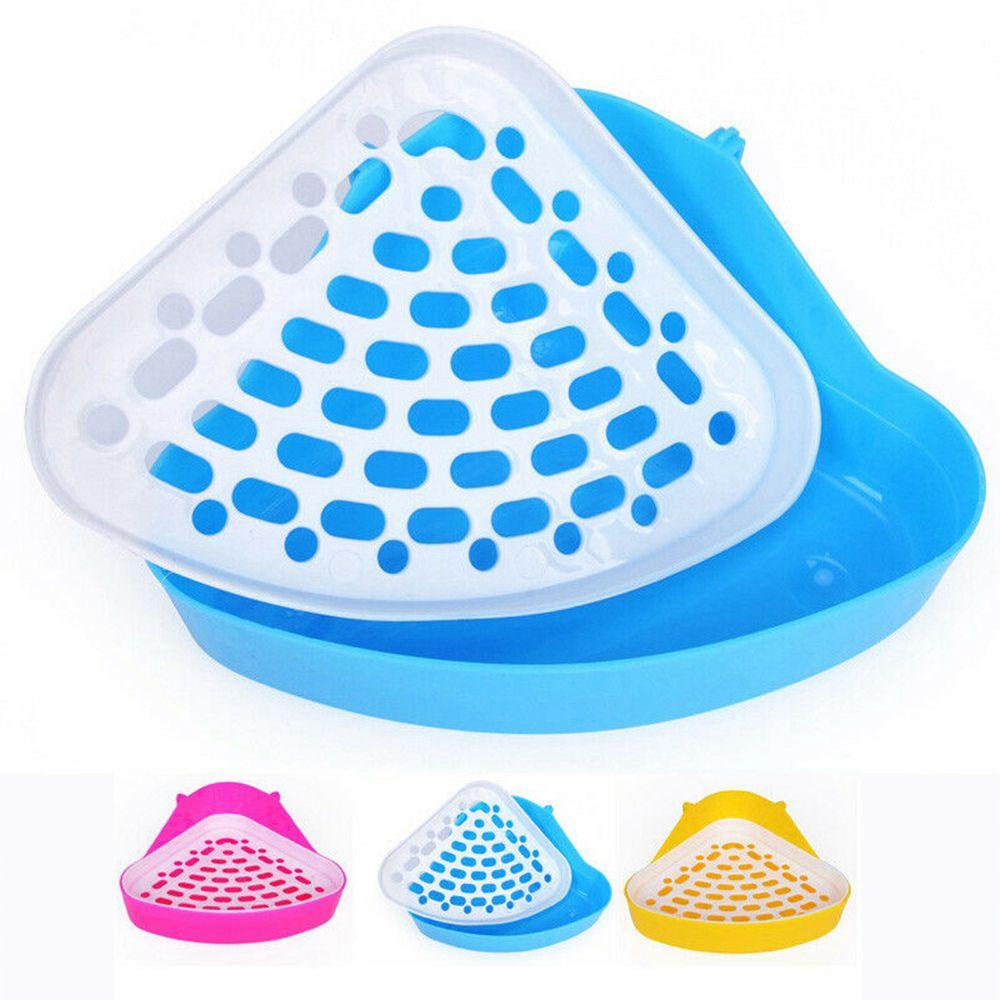 Khay Đi Vệ Sinh Gắn Góc Tường Tiện Dụng Cho Hamster / Thú Cưng