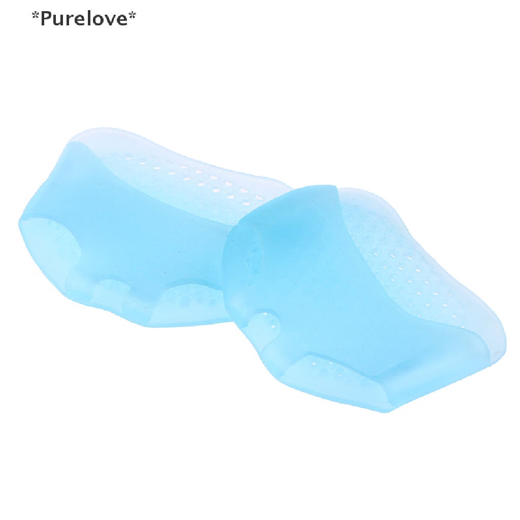 1 Cặp Đệm Silicone Tách Ngón Chân Giảm Đau Tiện Dụng