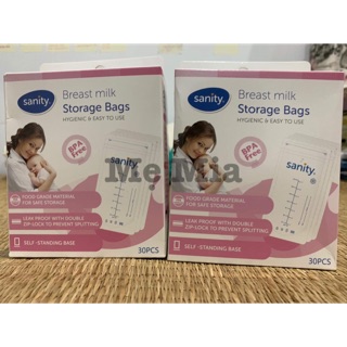 Combo 2 hộp túi trữ sữa Sanity