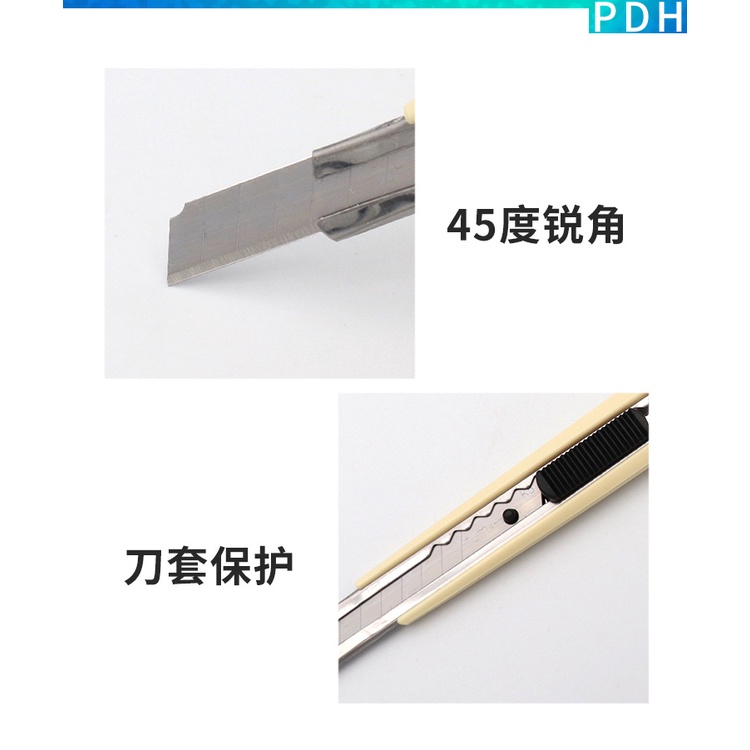 Gdpn Dụng Cụ Gọt Bút Chì Vẽ Lông Mày Bằng Thép Không Gỉ Chất Lượng Cao Có Lưỡi Dao Cắt Nhỏ Khắc Bằng Tay