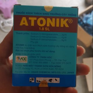 Thuốc kích thích tăng trưởng cây trồng Atonik 1 hộp 10 gói