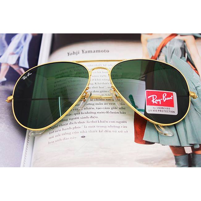 Kính Râm Phi Công Thời Trang Nam Nữ RB03 Mắt Chuồn Chuồn Cực Hot Mẫu Mới Ảnh Thật | BigBuy360 - bigbuy360.vn