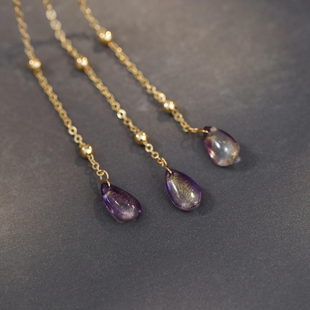 QQMALL Trâm Cài Tóc Handmade Đính Hoa Phong Cách Trung Quốc