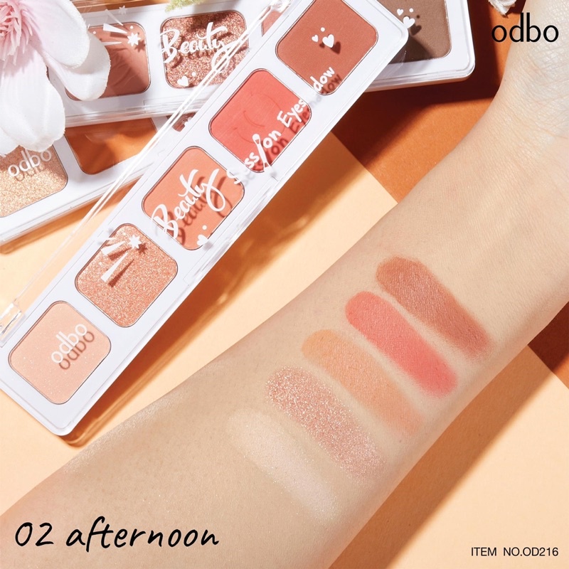 Phấn Mắt Odbo Beauty Session Eyeshadow OD216 Thái Lan