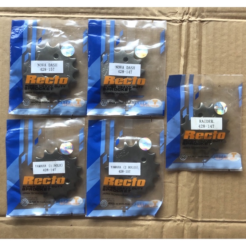 nhông trước recto cho exciter150/winner/sonic/satria/raider